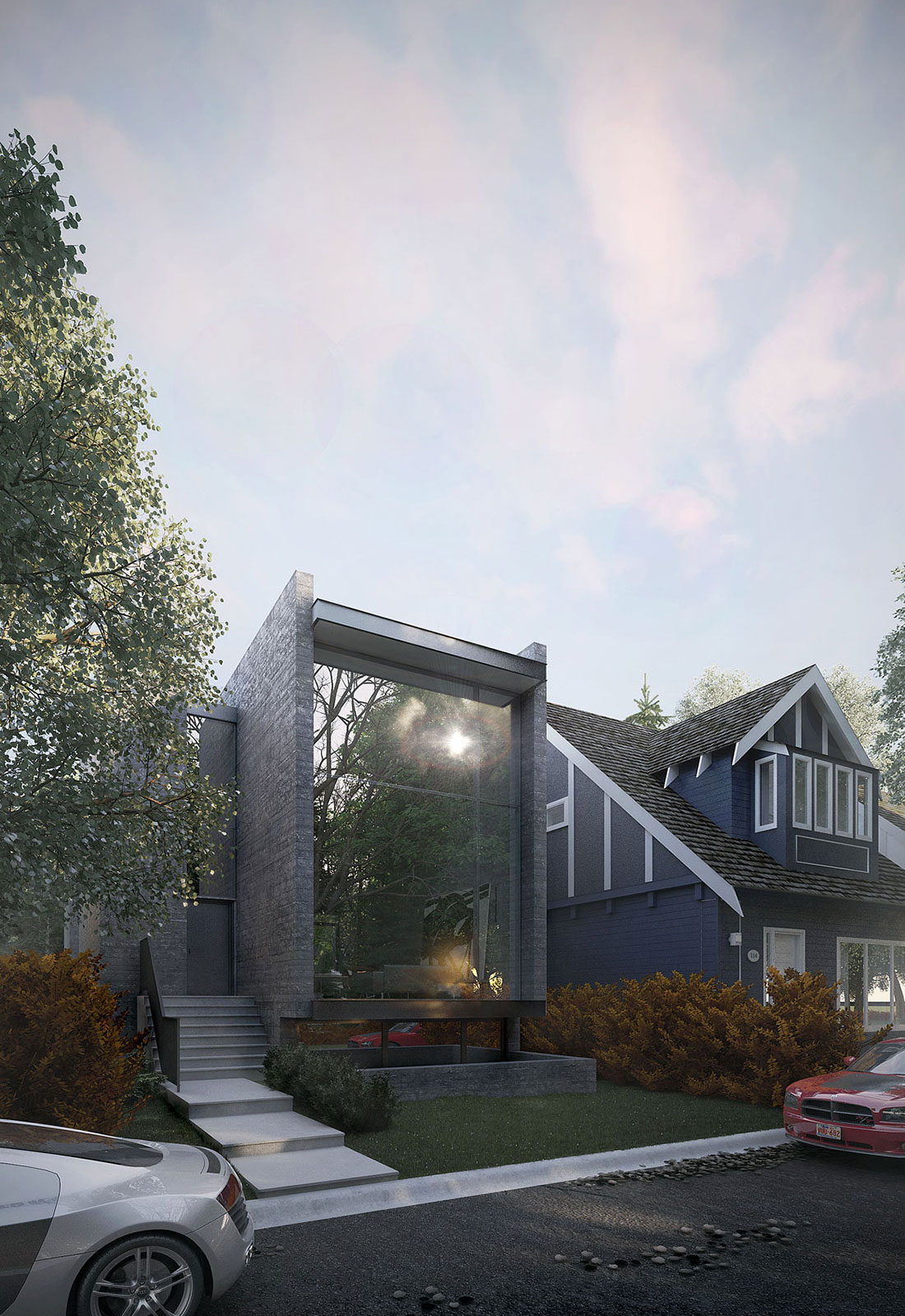 The Anchor House — resilient custom home on a challenging site by Anonymous Architecture