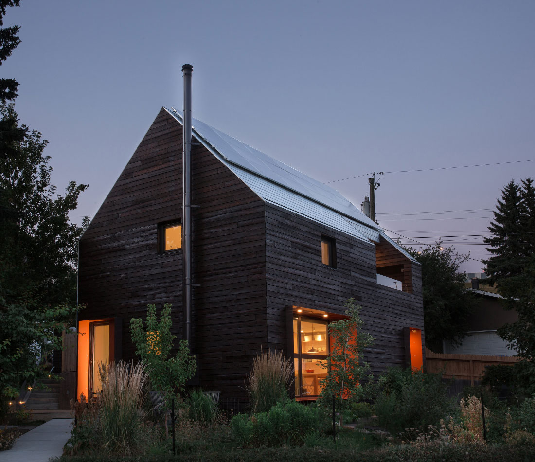 The Montgomery Project — sustainable custom home by Anonymous Architecture