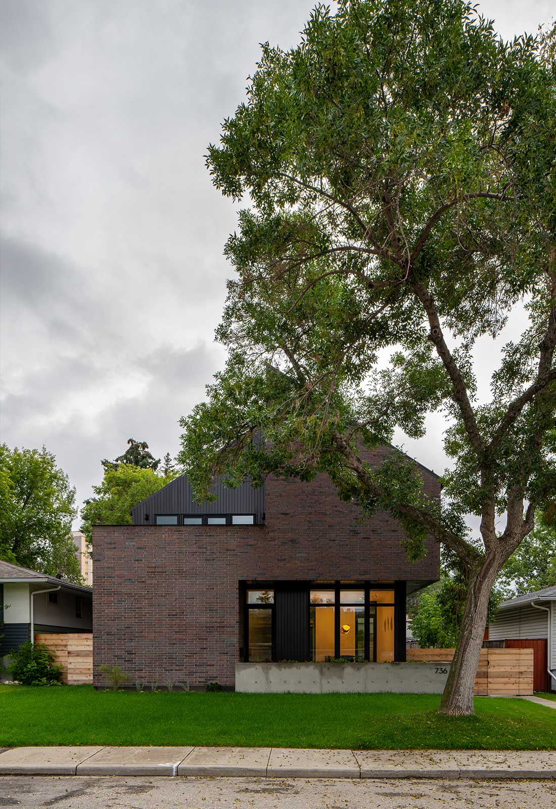 Parkdale House — custom infill home by Anonymous Architecture