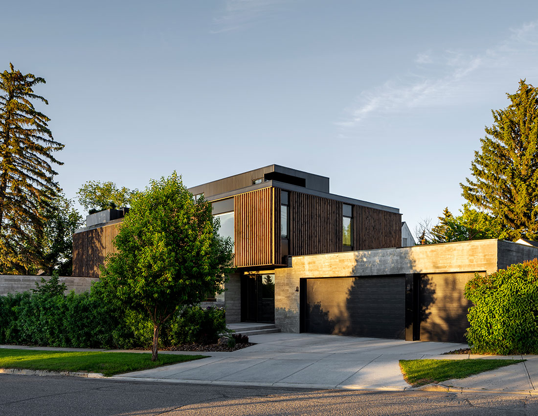 Scarboro House — board-formed concrete and timber by Anonymous Architecture