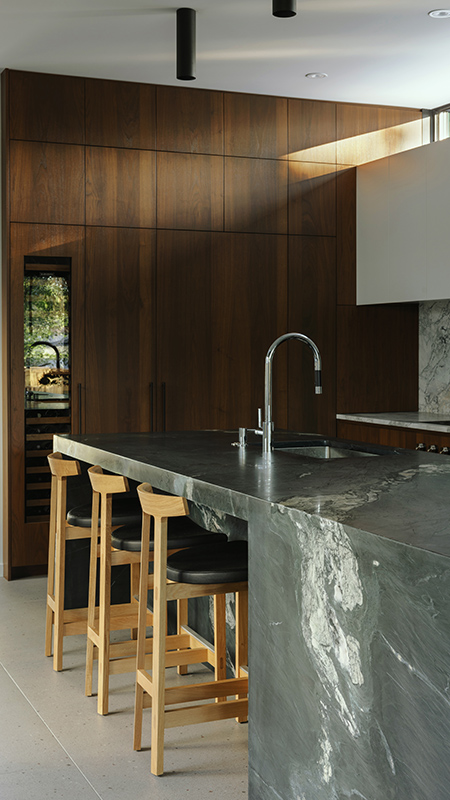 North Glenmore House detail — Anonymous Architecture Calgary